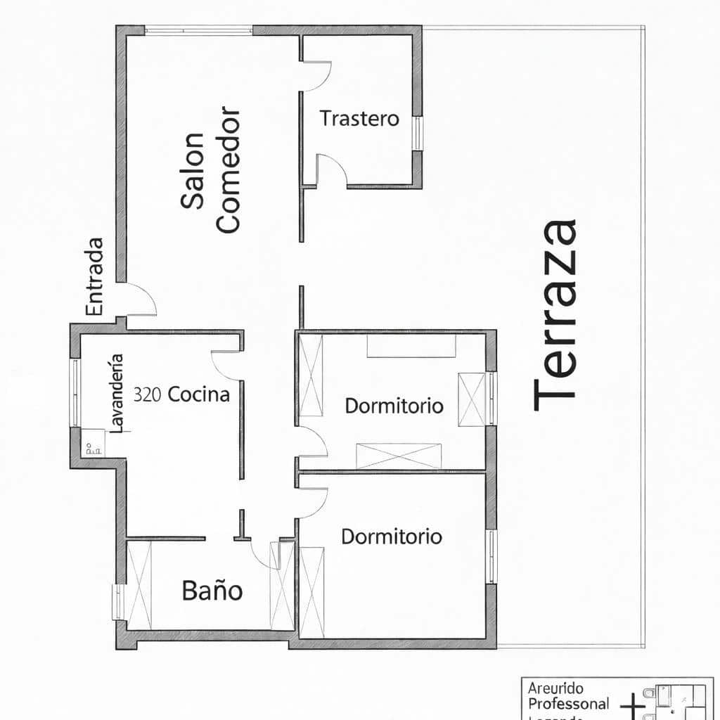 2 slaapkamer Flat te koop in Palma de Mallorca - € 299.000 (Ref: 9206553)