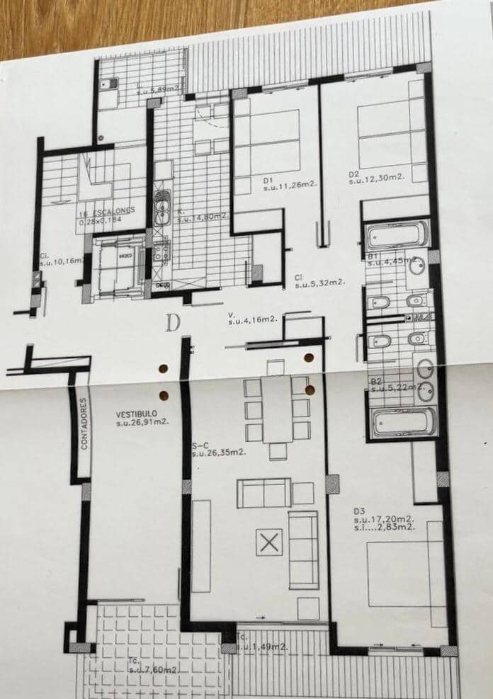 3 camera da letto Appartamento in vendita in Palma de Mallorca con garage - 670.000 € (Rif: 9215145)