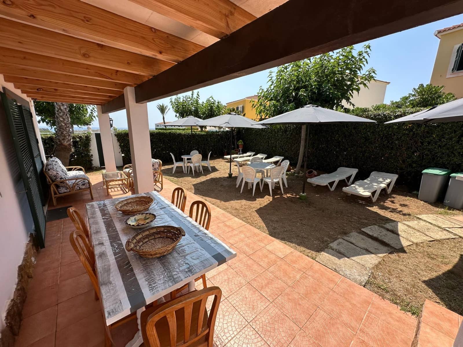 Adosado de 4 habitaciones en Cala'n Blanes en venta con piscina - 585.000 € (Ref: 9217476)