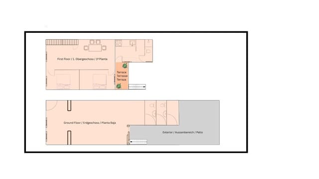 2 soveværelse Rækkehus til salg i Port de Pollença, Pollensa / Pollença - € 750.000 (Ref: 9310962)