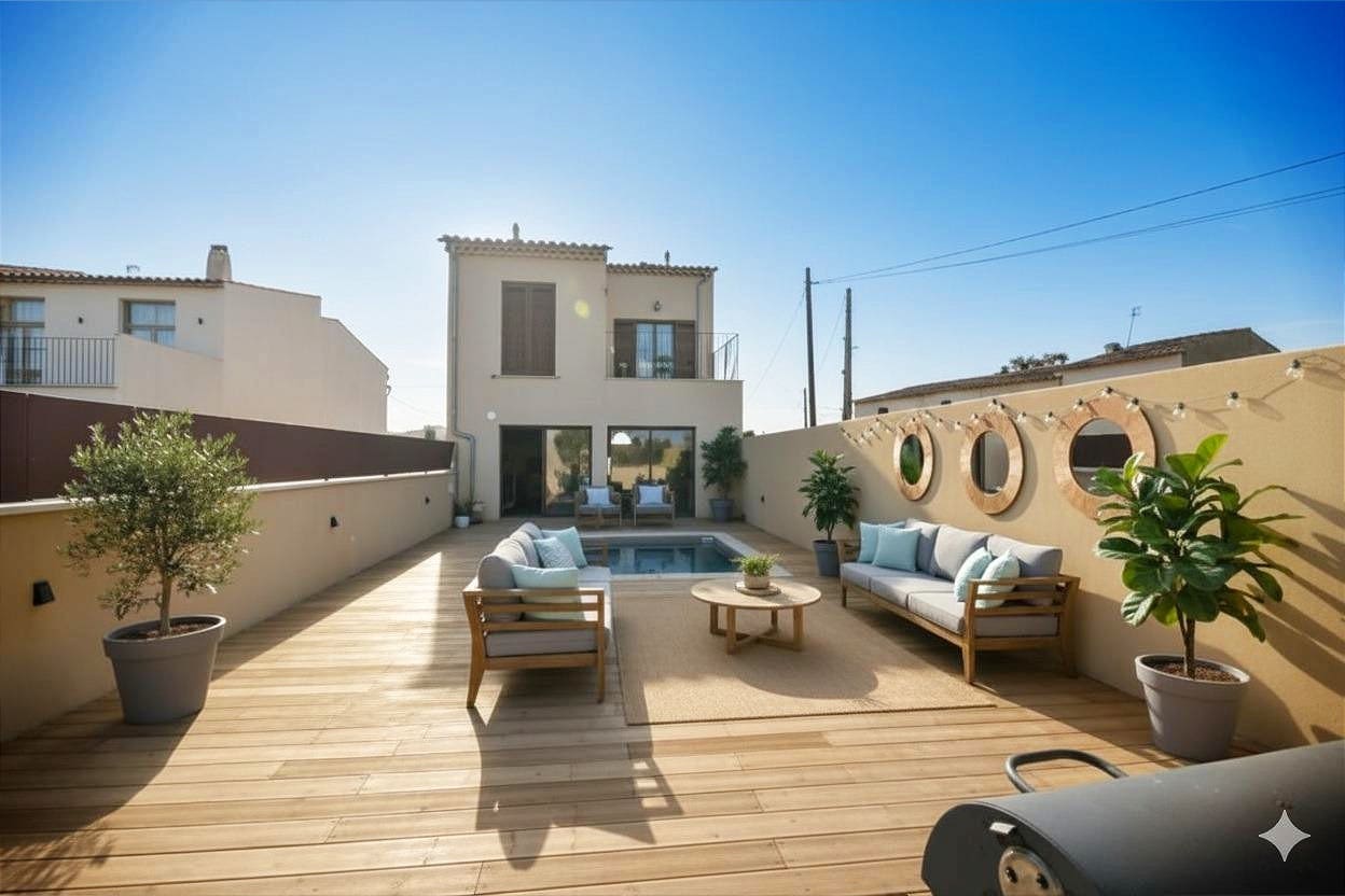 3 sypialnia Willa na sprzedaż w Santa Maria del Cami z basenem garażem - 850 000 € (Ref: 9388010)