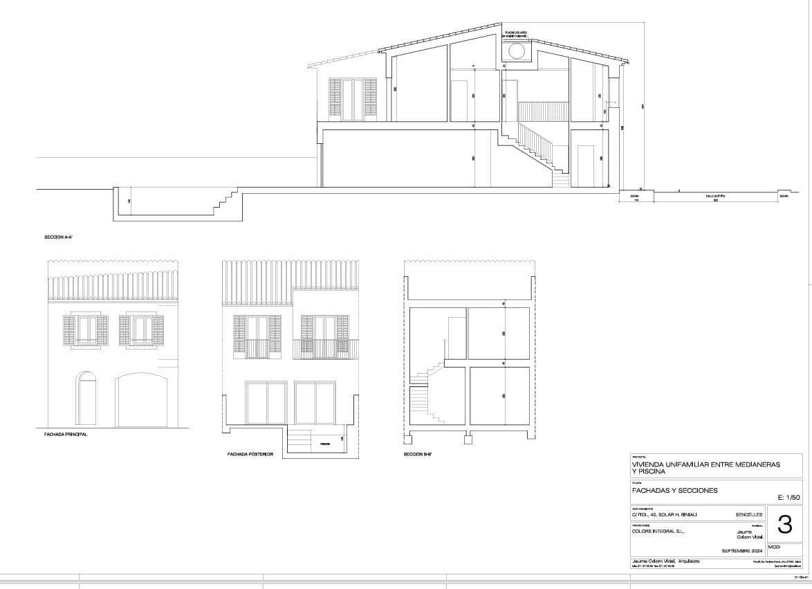 3 chambre Villa/Maison à vendre à Santa Maria del Cami avec piscine garage - 790 000 € (Ref: 9388010)