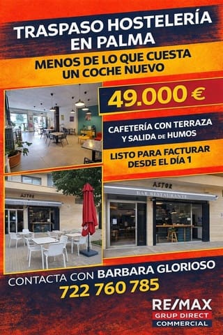 Kaupallinen myytävänä paikassa Els Hostalets, Palma de Mallorca - 49 000 € (Ref: 9398584)