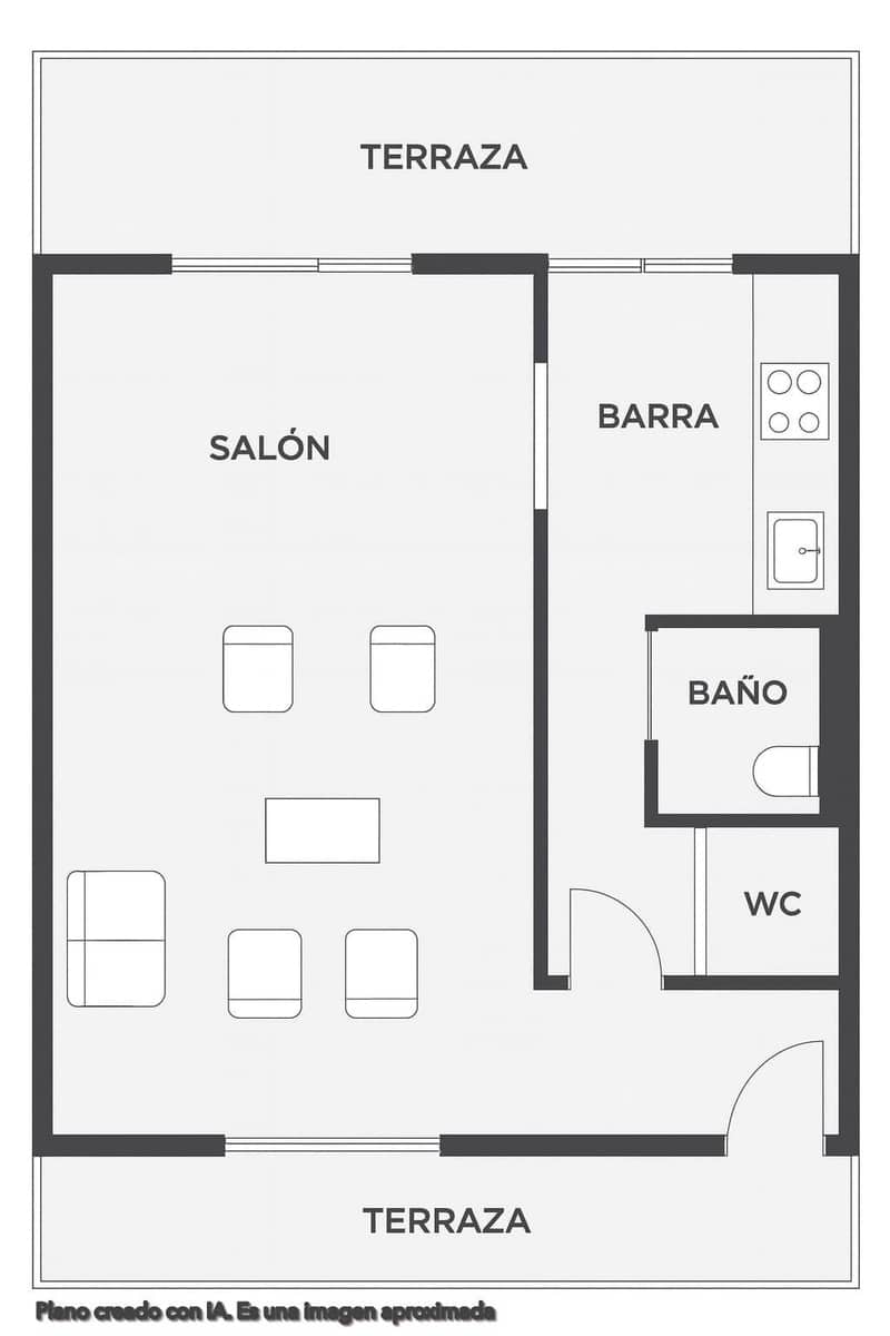 Kommersiell til leie i Coll d'en Rabassa - € 1 250 (Ref: 9419869)