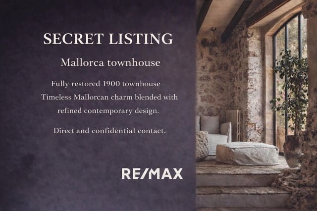 Adosado de 3 habitaciones en Ruberts, Sencelles en venta - 1.875.000 € (Ref: 9630106)