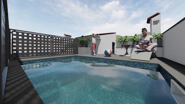 3 Zimmer Reihenhaus zu verkaufen in Andratx mit Pool - 736.000 € (Ref: 9686540)