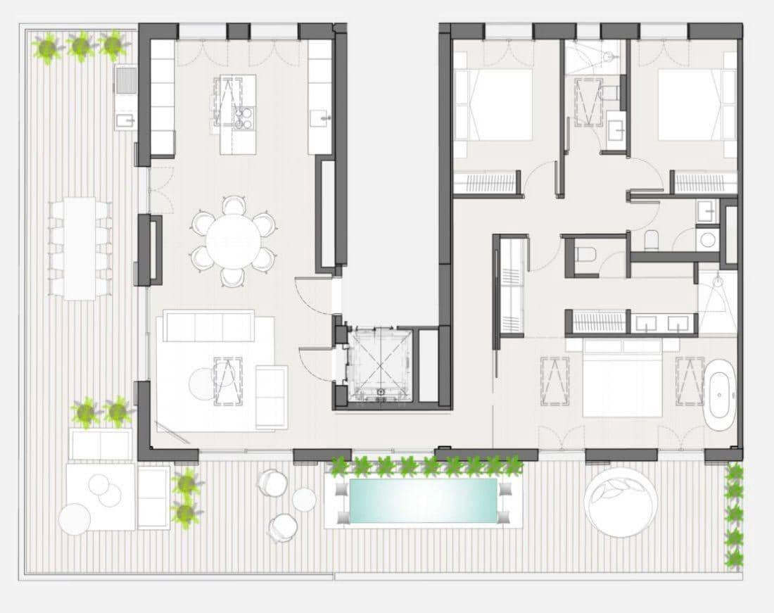 3 makuuhuone Huvila myytävänä paikassa Palma de Mallorca mukana uima-altaan - 4 820 000 € (Ref: 9788488)
