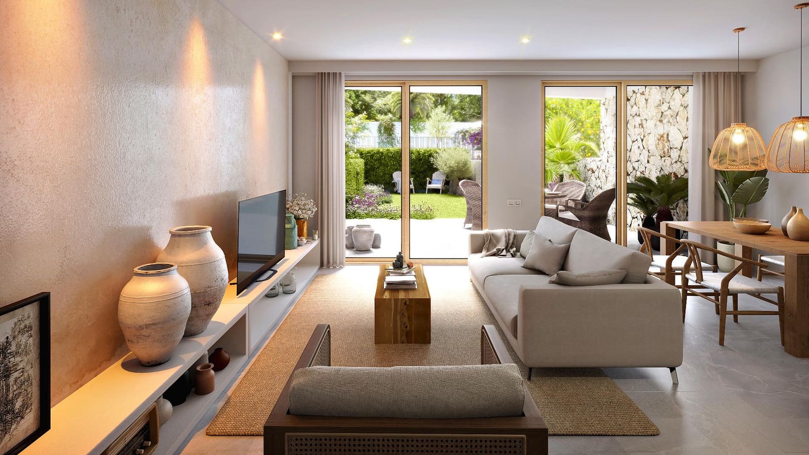 3 chambre Villa/Maison Mitoyenne à vendre à Arta avec piscine garage - 892 000 € (Ref: 9791143)