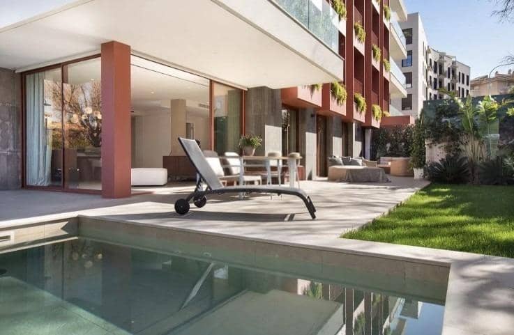 3 Zimmer Apartment zu verkaufen in Palma de Mallorca mit Pool - 1.290.000 € (Ref: 9825351)