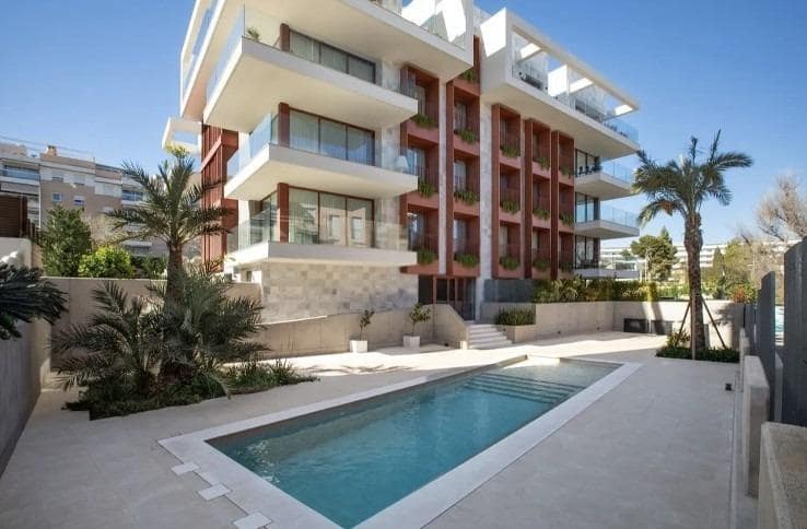 3 Zimmer Apartment zu verkaufen in Palma de Mallorca mit Pool - 1.290.000 € (Ref: 9825351)