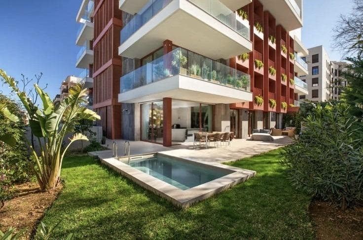3 Zimmer Apartment zu verkaufen in Palma de Mallorca mit Pool - 1.290.000 € (Ref: 9825351)