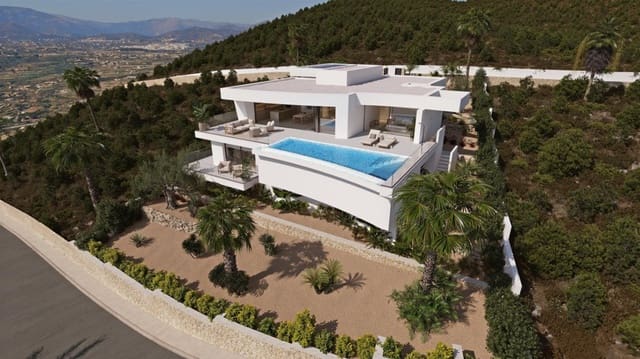4 soveværelse Villa til salg i Cumbre del Sol, Benitachell / Benitatxell med swimmingpool garage - € 2.605.000 (Ref: 10001016)