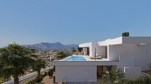 4 soveværelse Villa til salg i Cumbre del Sol, Benitachell / Benitatxell med swimmingpool garage - € 2.605.000 (Ref: 10001016)