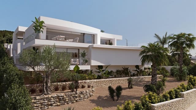 4 soveværelse Villa til salg i Cumbre del Sol, Benitachell / Benitatxell med swimmingpool garage - € 2.605.000 (Ref: 10001016)