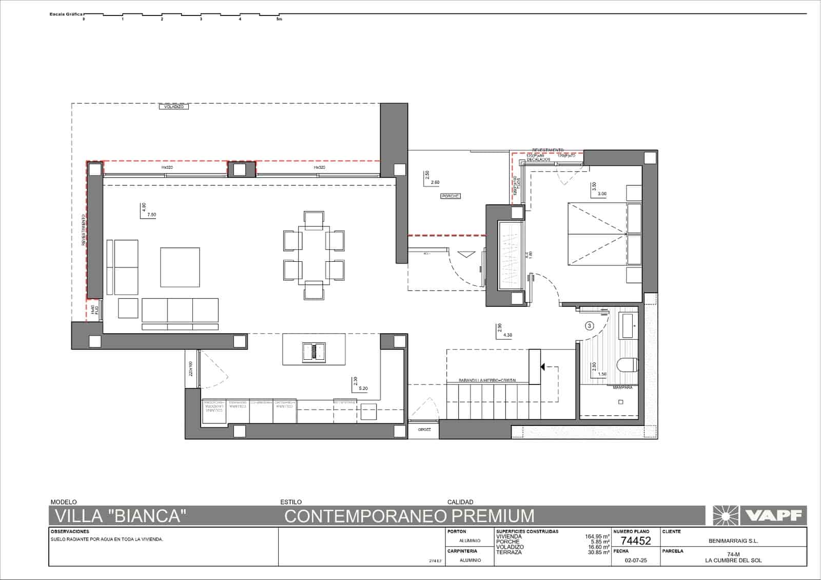 Chalet de 3 habitaciones en Benitachell / Benitatxell en venta con piscina garaje - 1.590.000 € (Ref: 10016738)