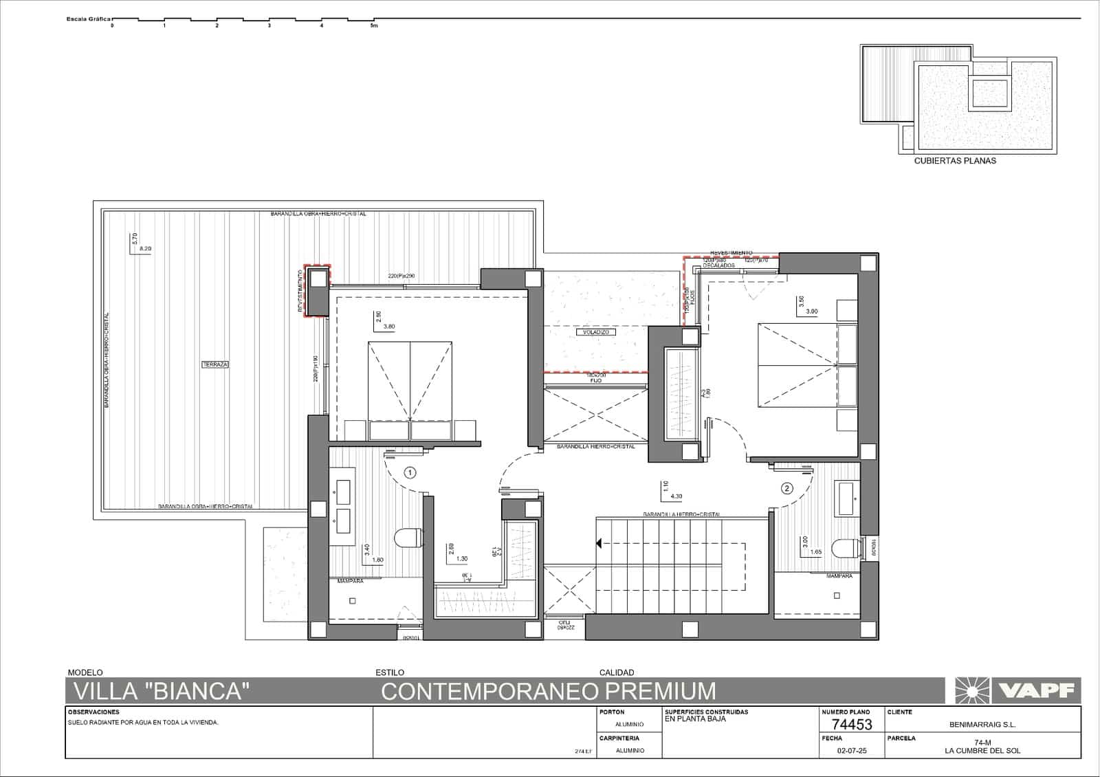 Chalet de 3 habitaciones en Benitachell / Benitatxell en venta con piscina garaje - 1.590.000 € (Ref: 10016738)