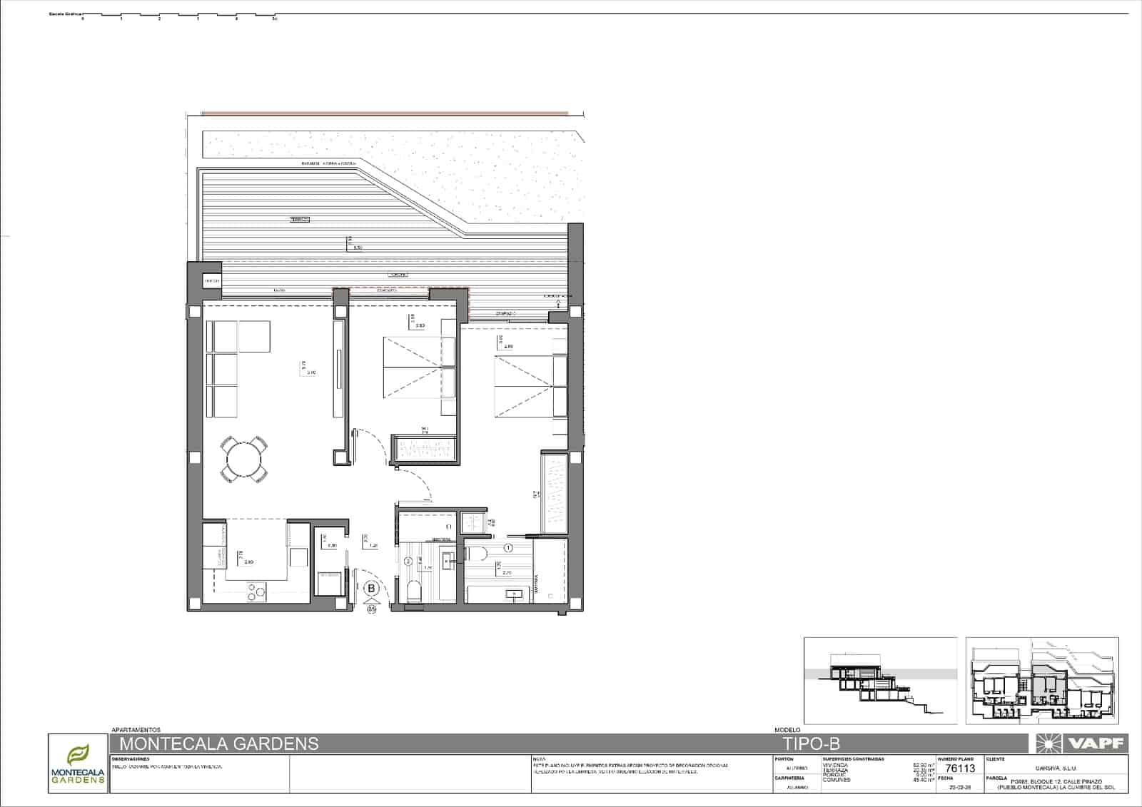 2 chambre Appartement à vendre à Benitachell / Benitatxell avec piscine garage - 473 000 € (Ref: 10021426)
