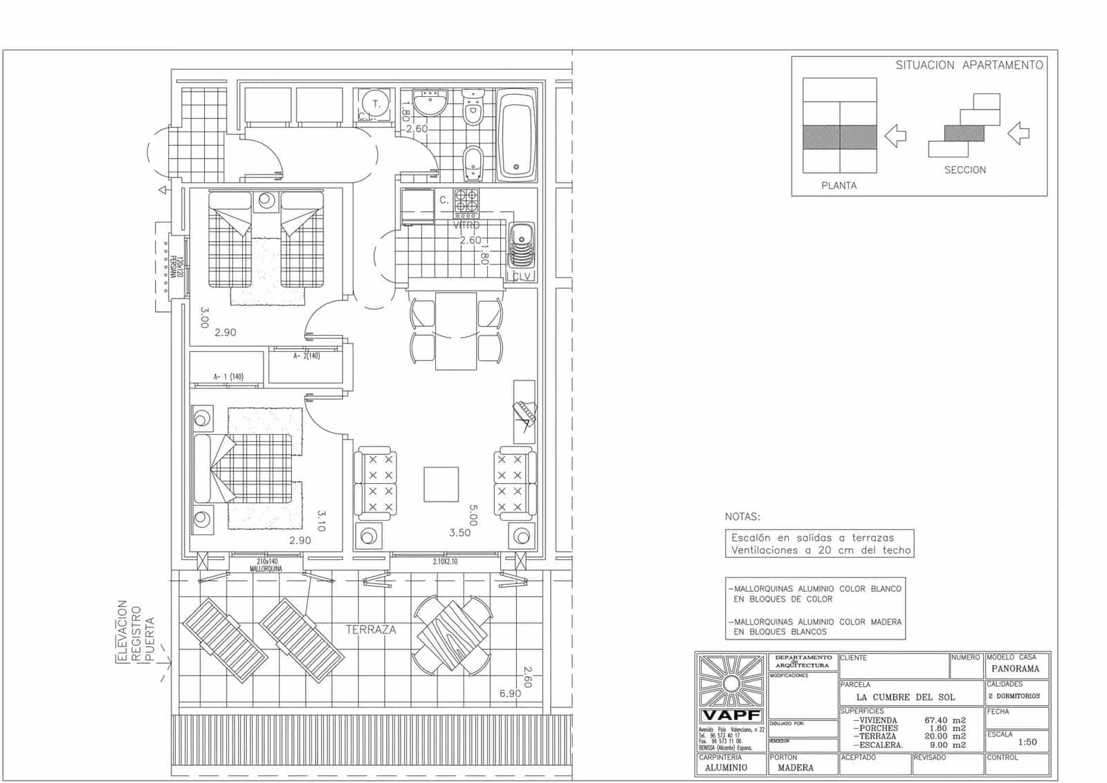 2 quarto Apartamento para venda em Benitachell / Benitatxell com piscina garagem - 275 000 € (Ref: 10024543)