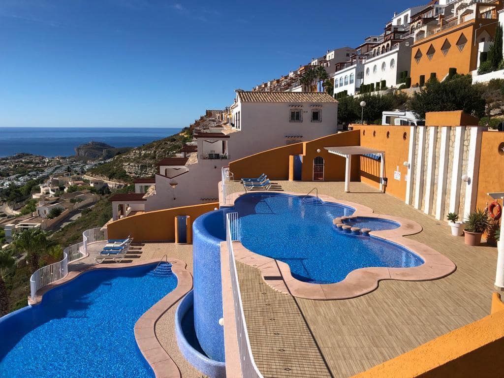 Apartamento de 2 habitaciones en Benitachell / Benitatxell en venta con piscina garaje - 275.000 € (Ref: 10024543)