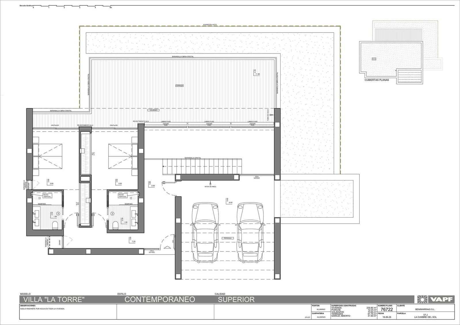 3 sovrum Villa till salu i Benitachell / Benitatxell med pool garage - 3 100 000 € (Ref: 10029716)