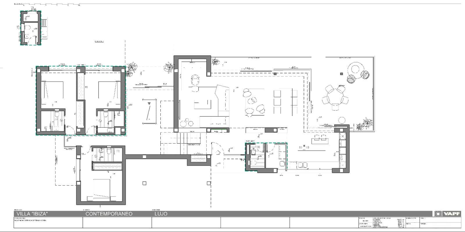5 sypialnia Willa na sprzedaż w Benitachell / Benitatxell z basenem garażem - 4 516 000 € (Ref: 10036023)