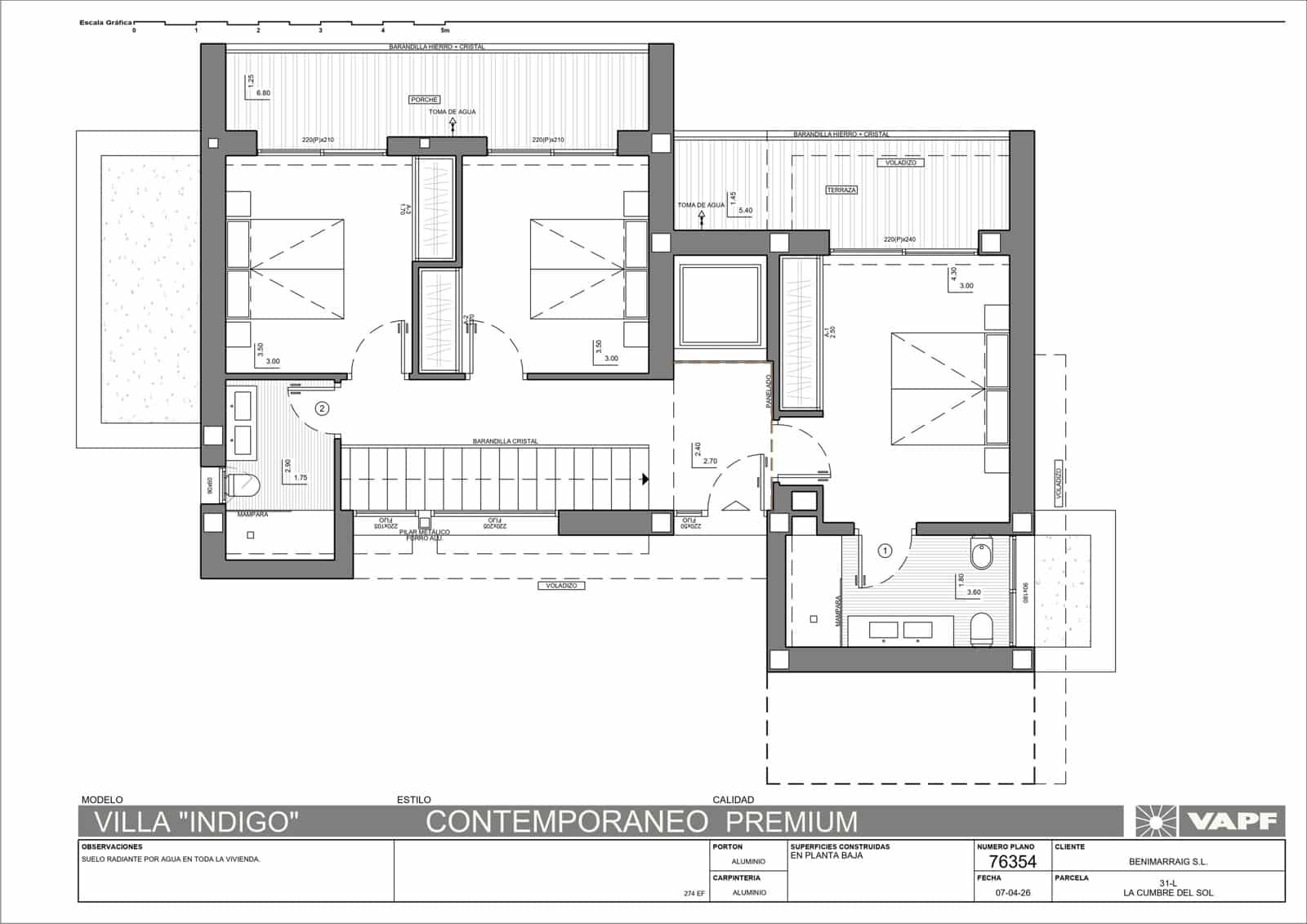 3 slaapkamer Villa te koop in Benitachell / Benitatxell met zwembad garage - € 1.898.500 (Ref: 10039276)