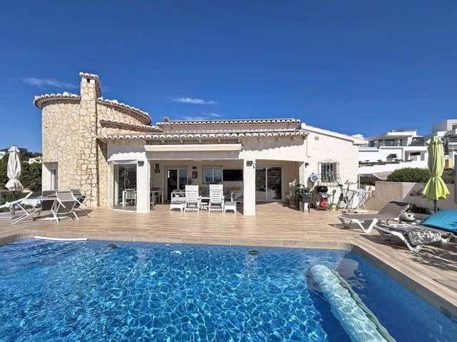 4 soverom Villa til salgs i Cumbre del Sol, Benitachell / Benitatxell med svømmebasseng garasje - € 895 000 (Ref: 10154184)