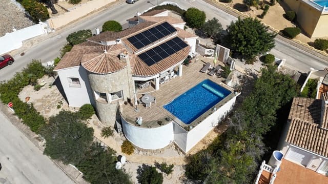 4 soverom Villa til salgs i Cumbre del Sol, Benitachell / Benitatxell med svømmebasseng garasje - € 895 000 (Ref: 10154184)