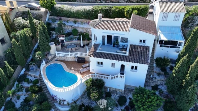 4 bedroom Villa for sale in Cumbre del Sol, Benitachell / Benitatxell with pool garage - € 895,000 (Ref: 10185344)
