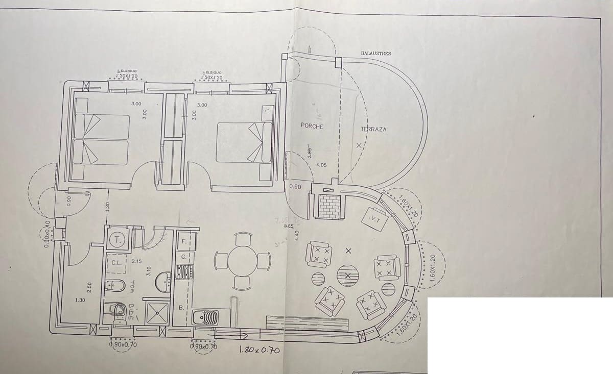 4 sypialnia Willa na sprzedaż w Benitachell / Benitatxell z basenem garażem - 495 000 € (Ref: 8897940)