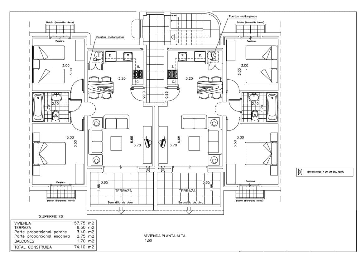 2 soverom Leilighet til salgs i Benitachell / Benitatxell med svømmebasseng garasje - € 170 000 (Ref: 9000440)