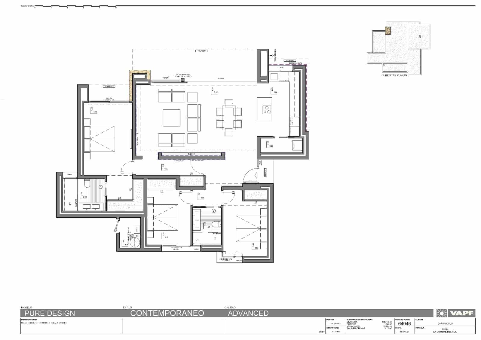 3 sovrum Villa till salu i Benitachell / Benitatxell med pool garage - 1 350 000 € (Ref: 9197154)