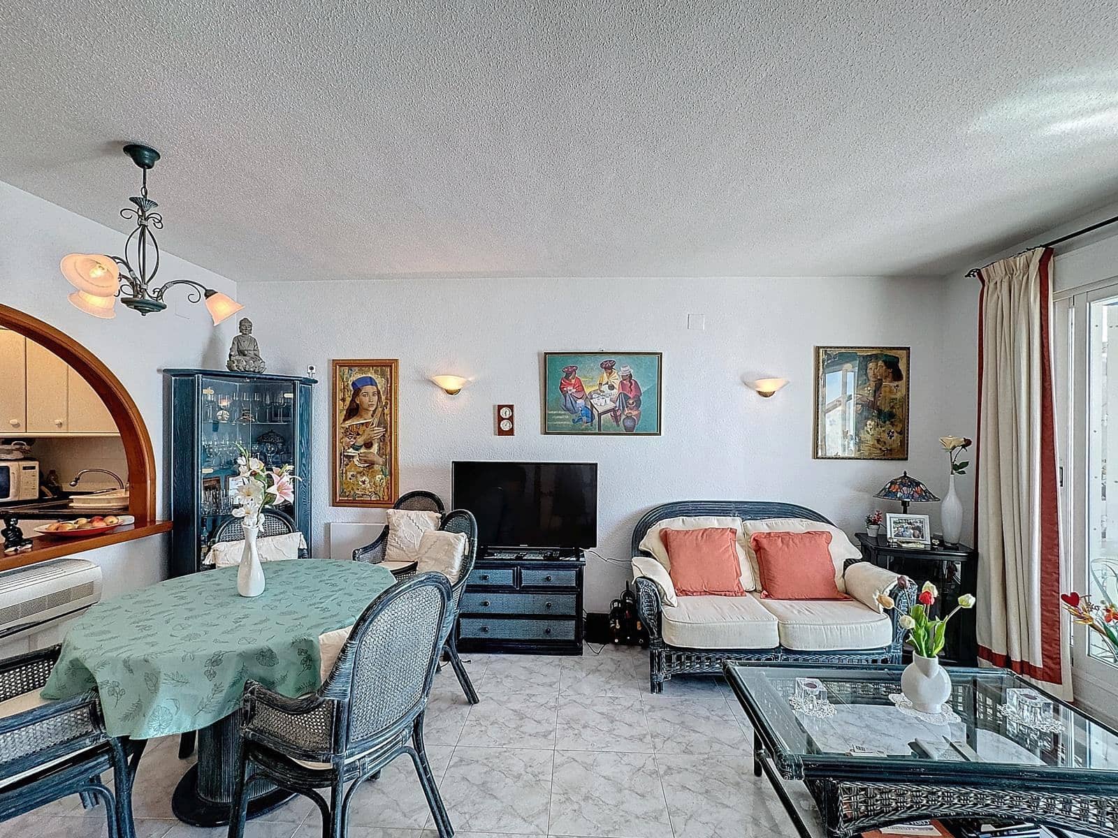 2 sypialnia Apartament na sprzedaż w Benitachell / Benitatxell z basenem garażem - 290 000 € (Ref: 9330943)