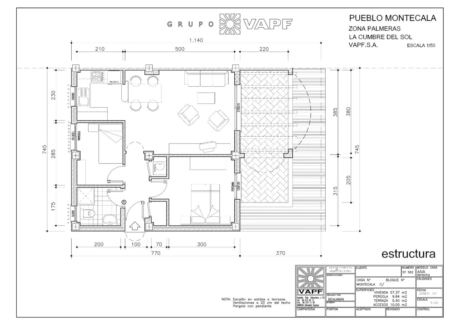 2 soveværelse Penthouse til salg i Benitachell / Benitatxell med swimmingpool garage - € 212.000 (Ref: 9342243)
