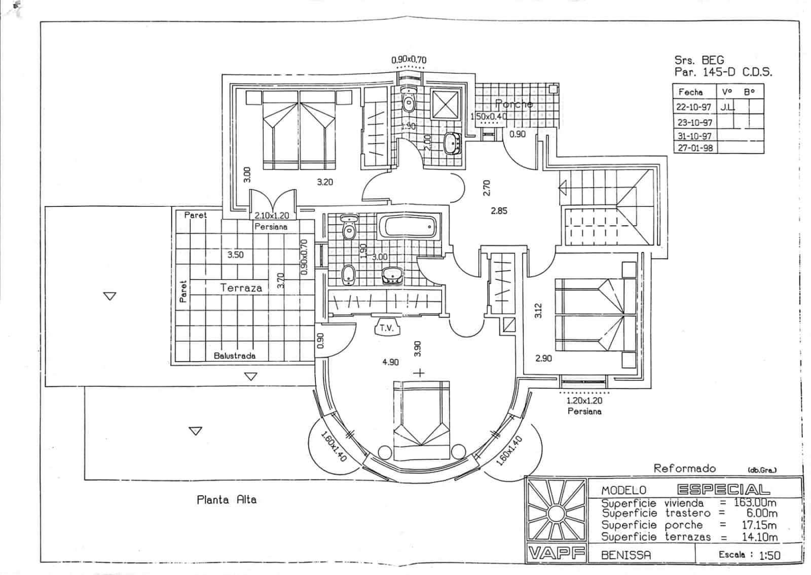 3 bedroom Villa for sale in Benitachell / Benitatxell with pool garage - € 695,000 (Ref: 9384047)