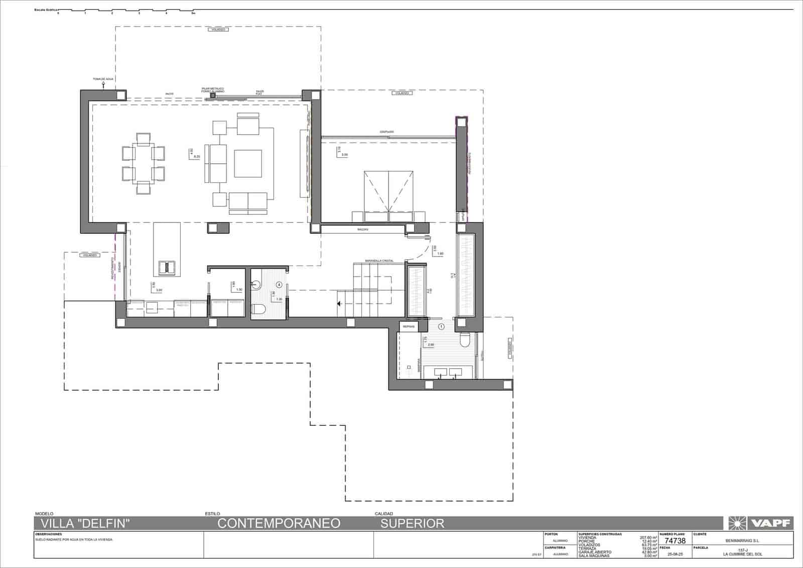 3 bedroom Villa for sale in Benitachell / Benitatxell with pool garage - € 2,495,000 (Ref: 9487956)