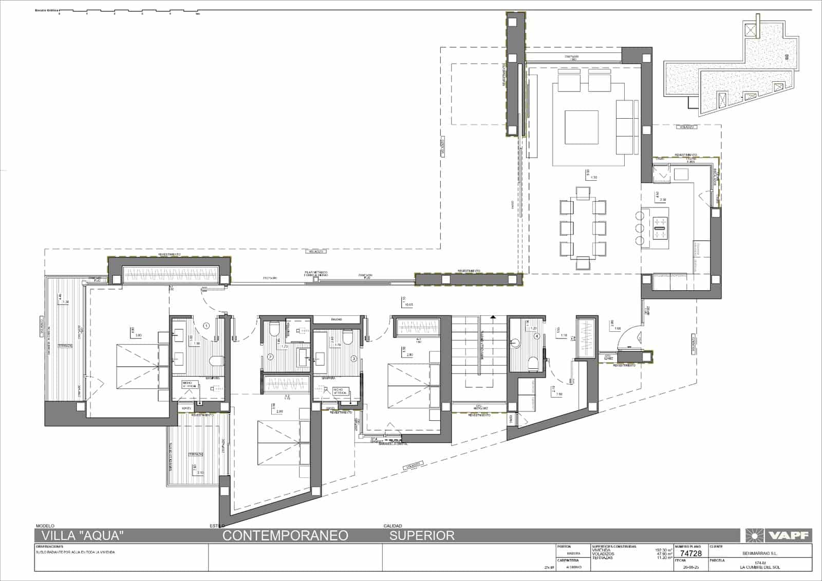 3 chambre Villa/Maison à vendre à Benitachell / Benitatxell avec piscine - 2 073 000 € (Ref: 9519143)