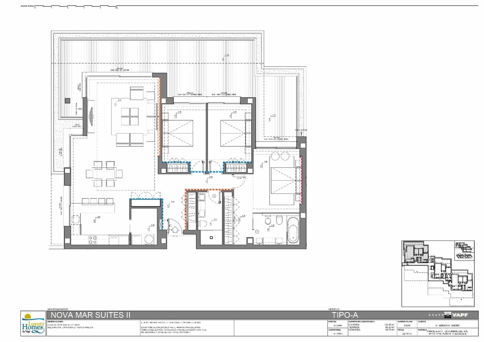 3 soveværelse Lejlighed til salg i Benitachell / Benitatxell med garage - € 825.000 (Ref: 9696705)