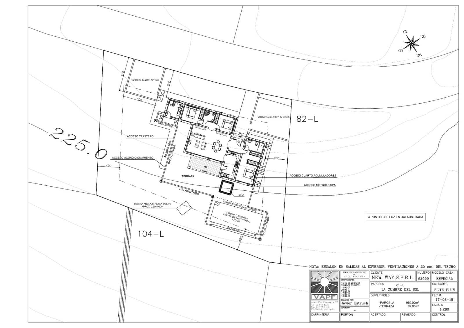 4 sypialnia Willa na sprzedaż w Benitachell / Benitatxell z basenem garażem - 995 000 € (Ref: 9696781)