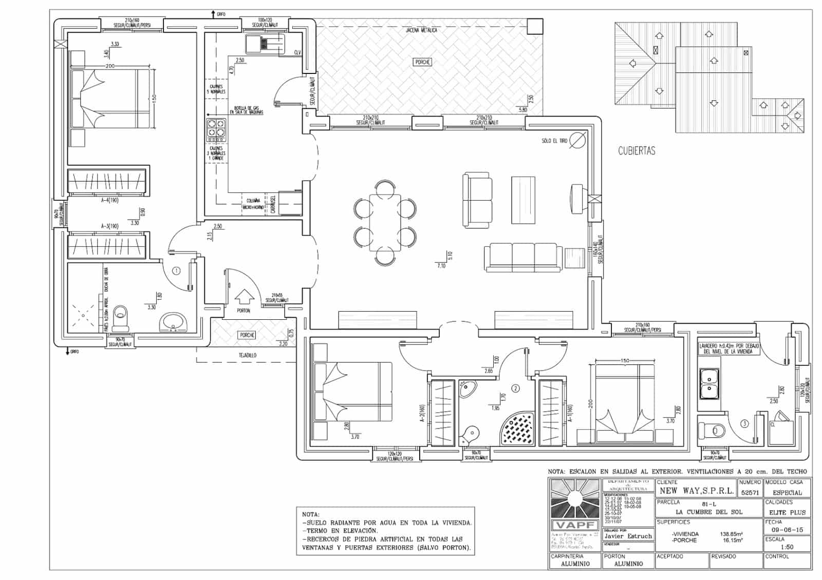 4 sypialnia Willa na sprzedaż w Benitachell / Benitatxell z basenem garażem - 995 000 € (Ref: 9696781)