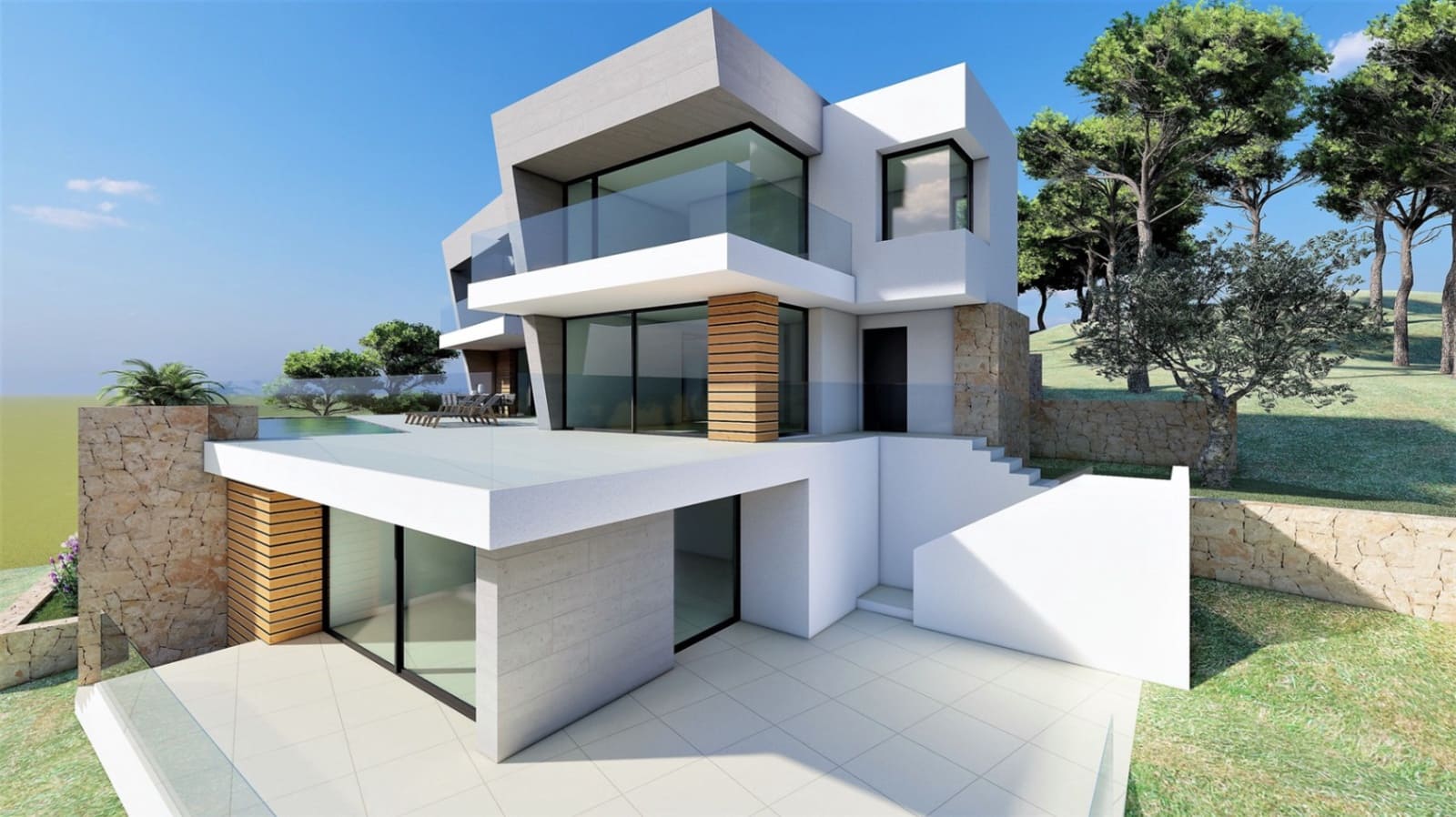 3 soverom Villa til salgs i Cumbre del Sol med svømmebasseng garasje - € 2 450 000 (Ref: 9769049)