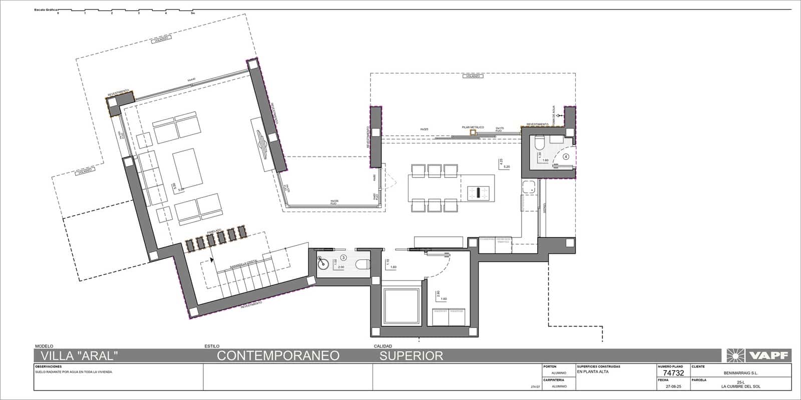 3 soverom Villa til salgs i Cumbre del Sol med svømmebasseng garasje - € 2 450 000 (Ref: 9769049)