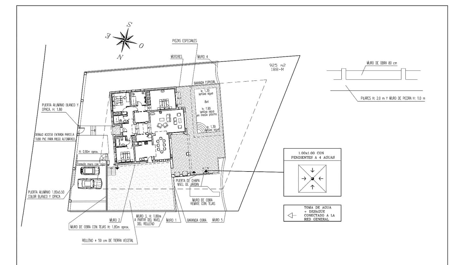 4 bedroom Villa for sale in Benitachell / Benitatxell with garage - € 1,550,000 (Ref: 9788726)