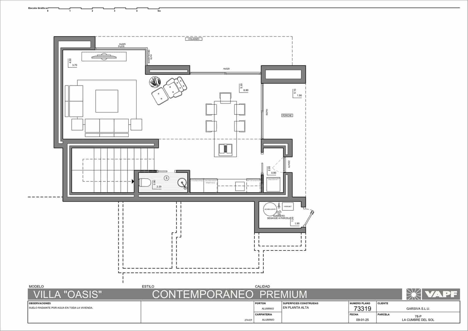 Chalet de 2 habitaciones en Cumbre del Sol en venta con piscina garaje - 739.000 € (Ref: 9813462)