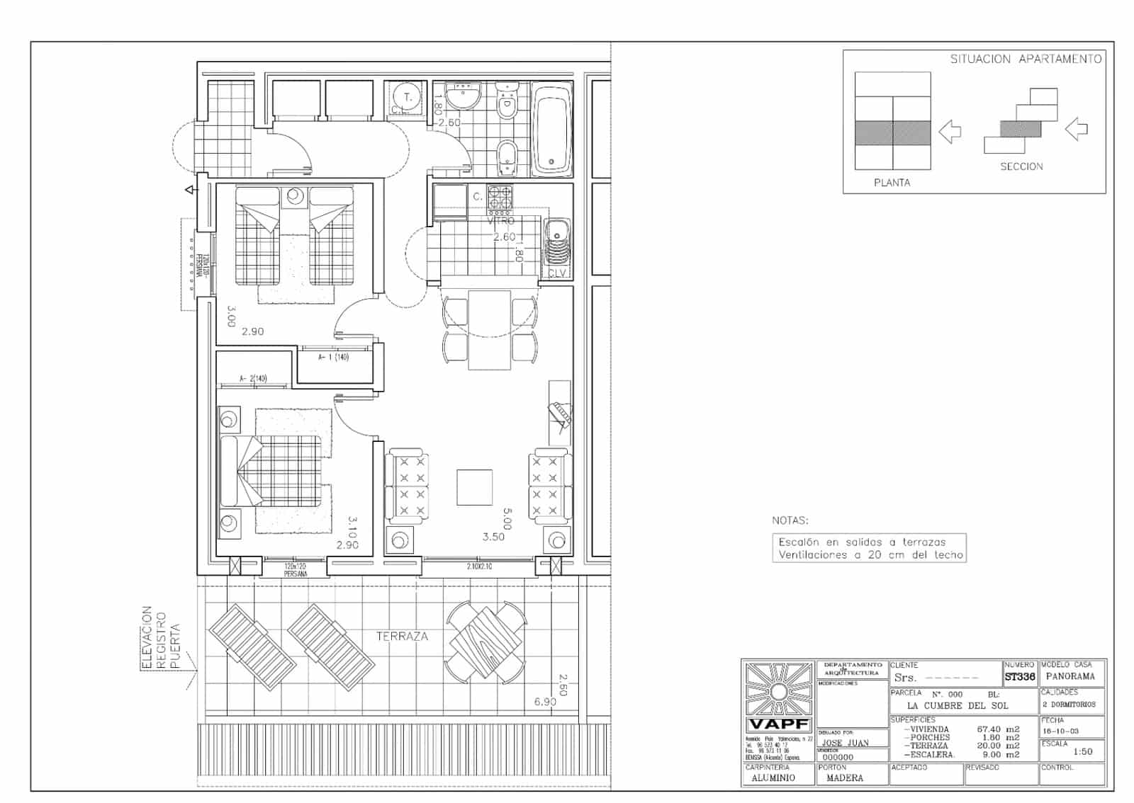 2 soveværelse Lejlighed til salg i Cumbre del Sol med swimmingpool garage - € 295.000 (Ref: 9850192)