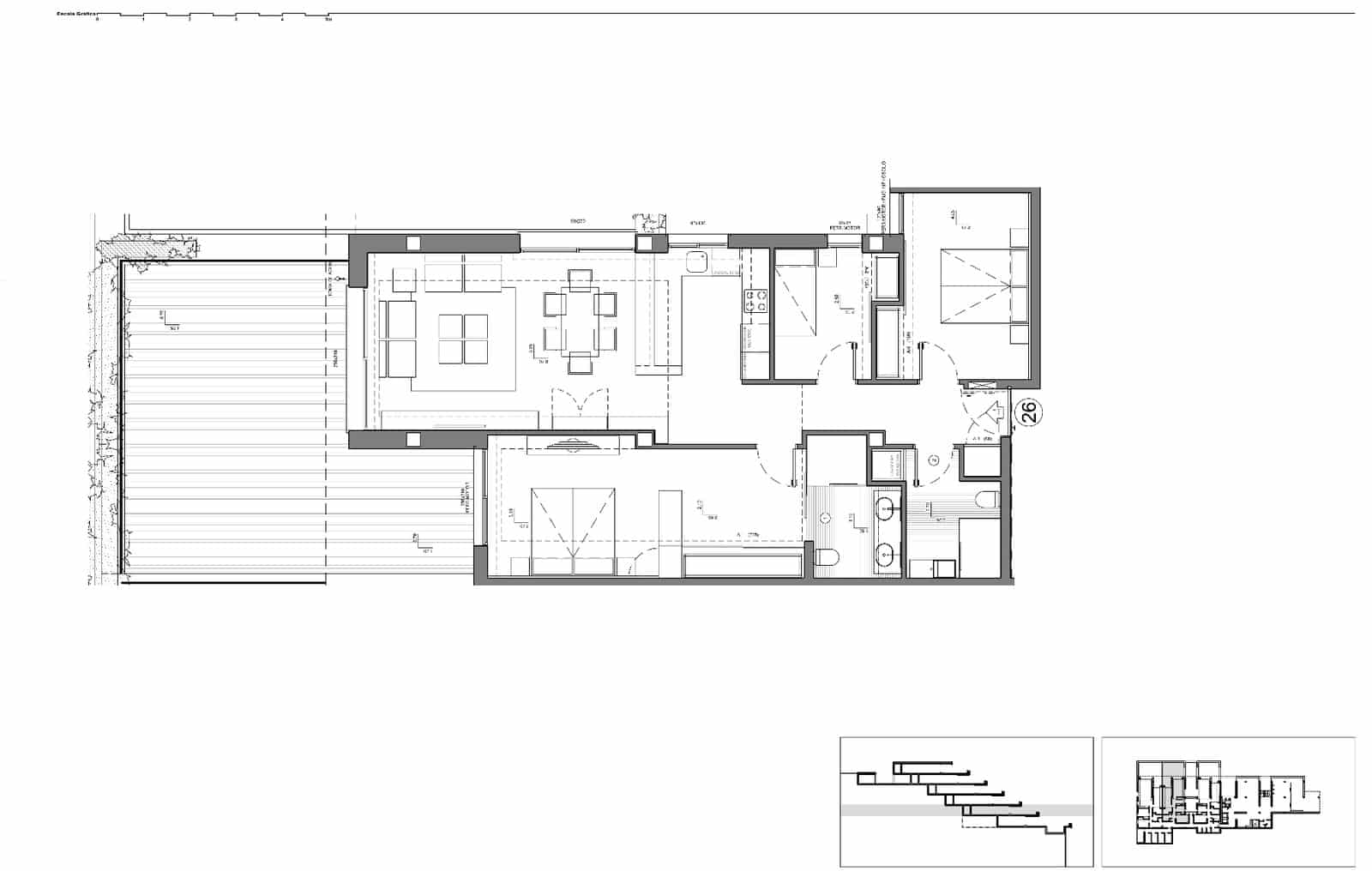 3 sovrum Lägenhet till salu i Benitachell / Benitatxell med garage - 699 000 € (Ref: 9857788)