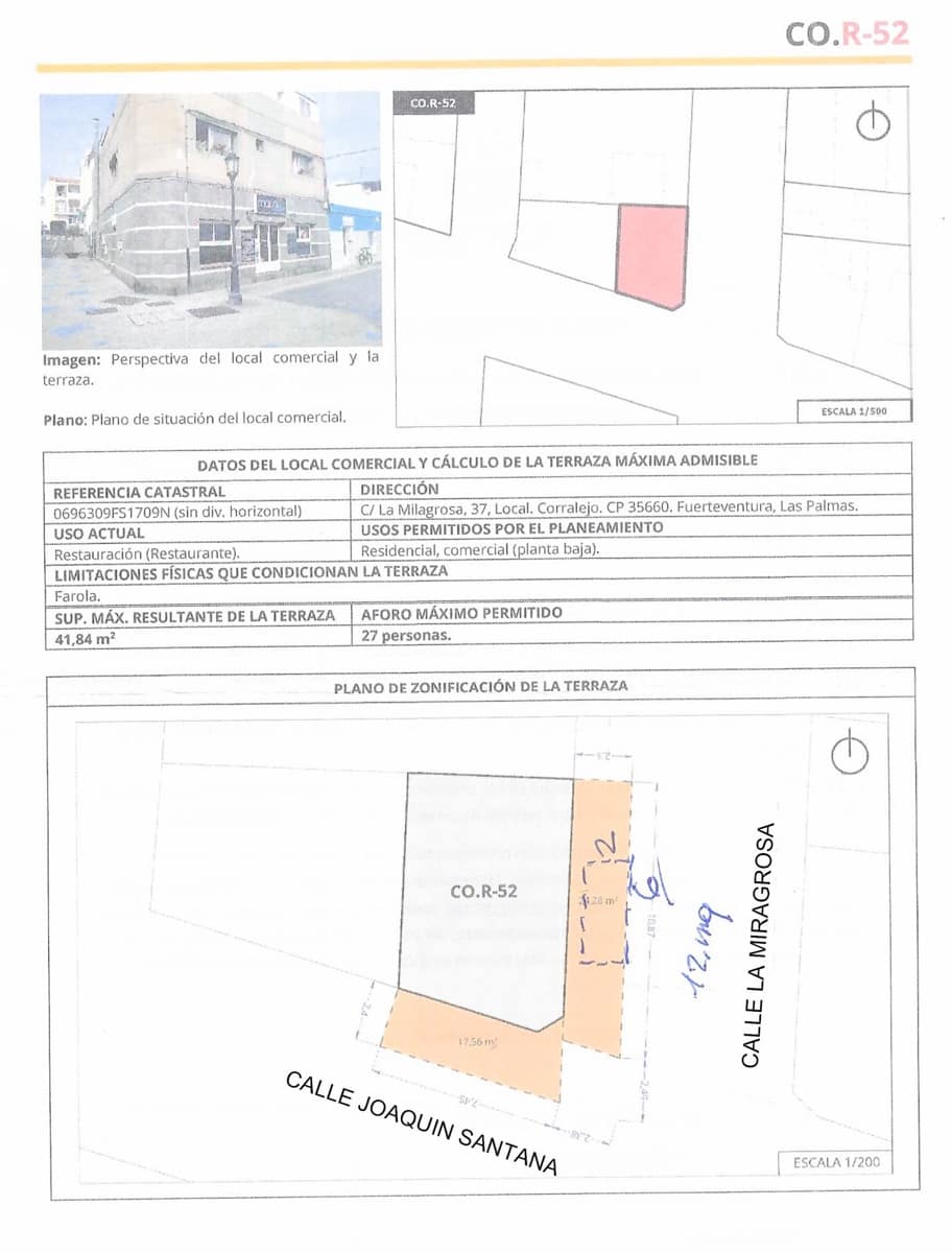1 makuuhuone Kaupallinen myytävänä paikassa Corralejo - 99 000 € (Ref: 10015101)