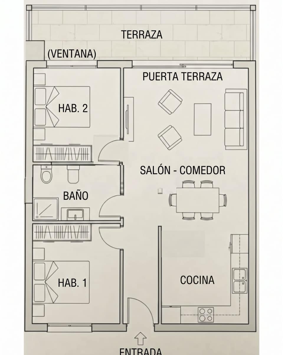 2 bedroom Apartment for sale in Parque Holandes with pool garage - € 185,000 (Ref: 10146303)