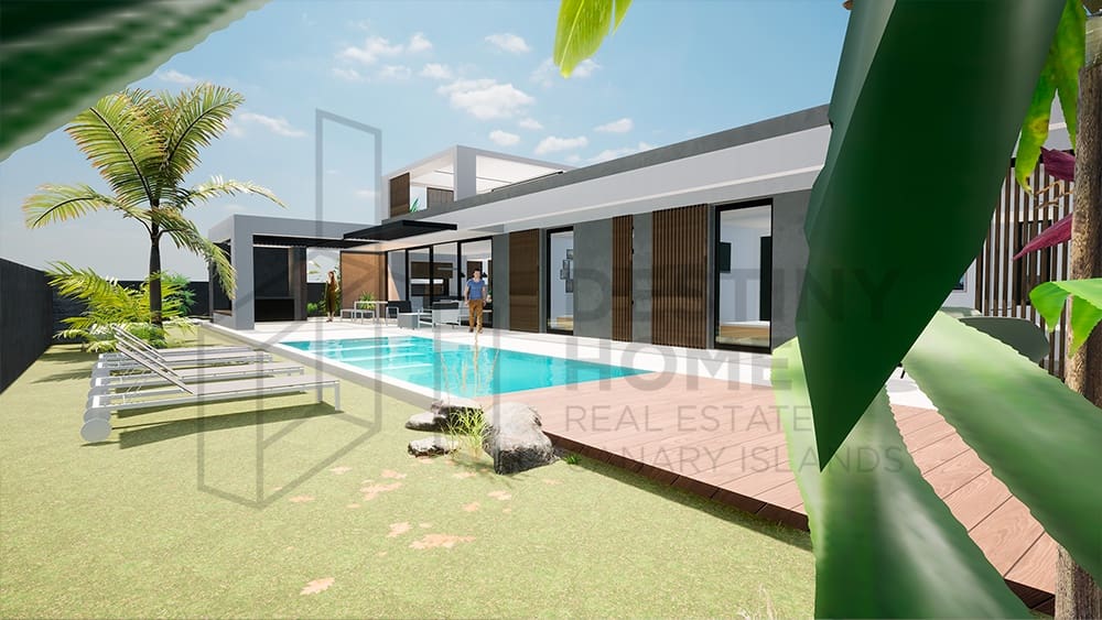 3 Zimmer Villa zu verkaufen in Corralejo mit Pool - 987.000 € (Ref: 7377063)
