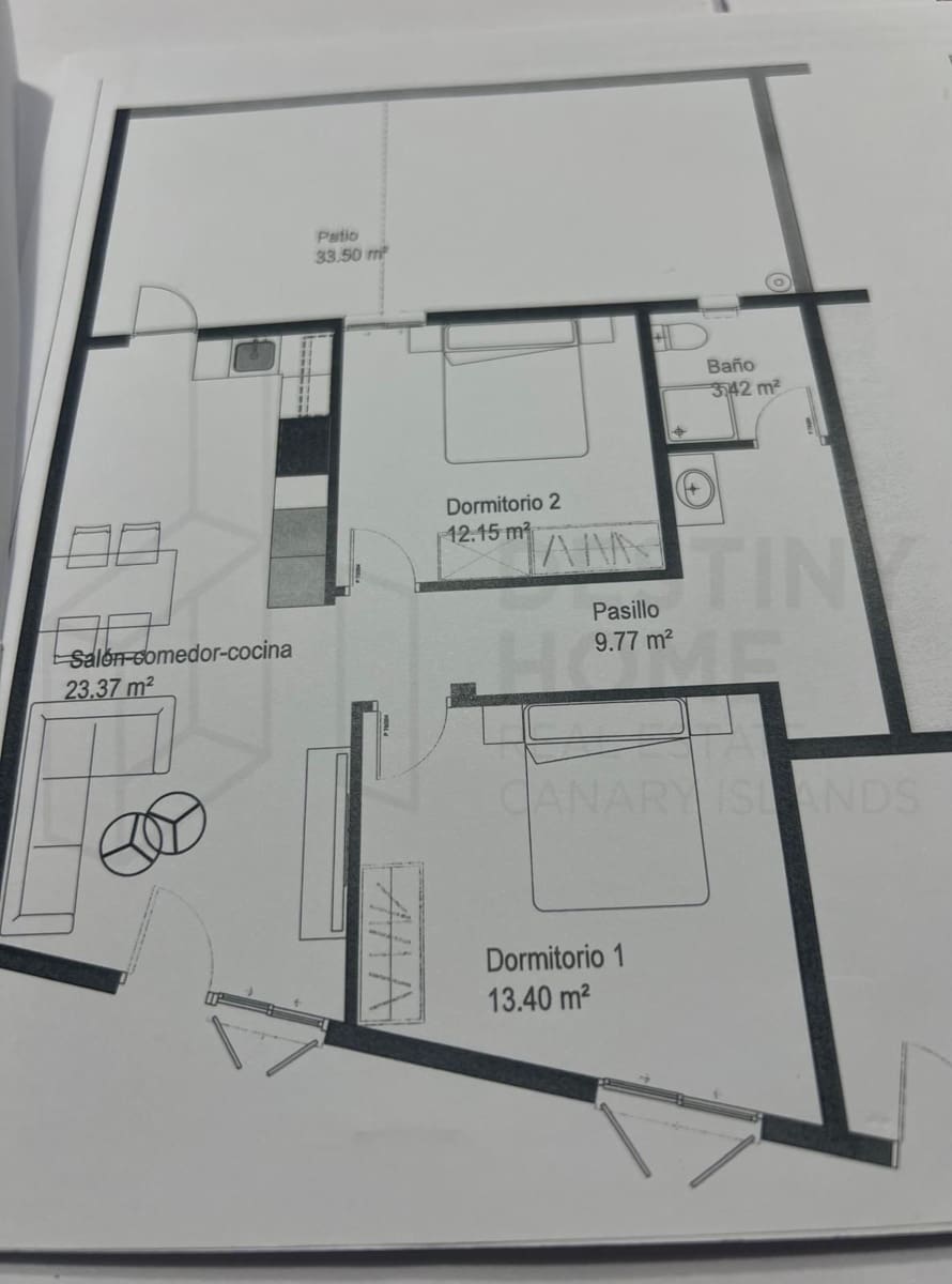 2 soveværelse Lejlighed til salg i Tuineje - € 175.000 (Ref: 9780197)